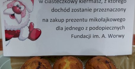MIKOŁAJ DLA PODOPIECZNYCH FUNDACJI A. WORWY