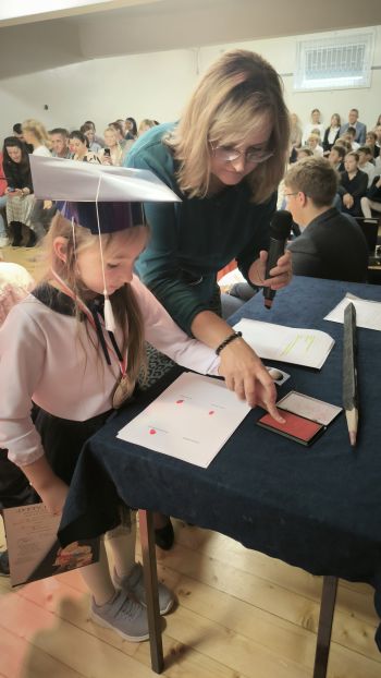 Uroczystość pasowania na ucznia