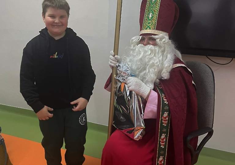 Święty Mikołaj w naszej szkole