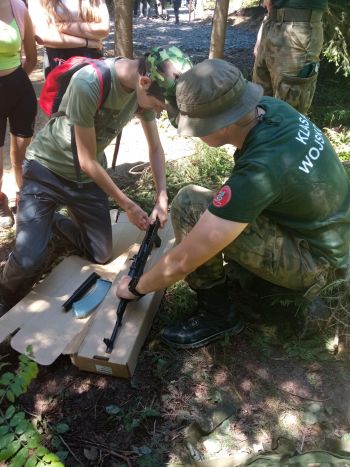 Rajd i gra terenowa trasami kuriera i emisariusza Wacława Felczaka. Orawka- Jabłonka