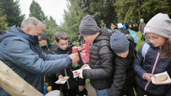 Zakończenie zlotu turystycznego na Maciejowej