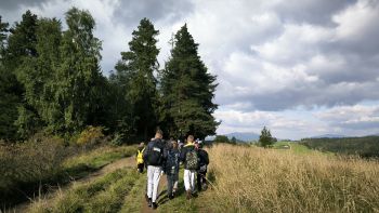 Zakończenie zlotu turystycznego na Maciejowej