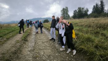 Zakończenie zlotu turystycznego na Maciejowej
