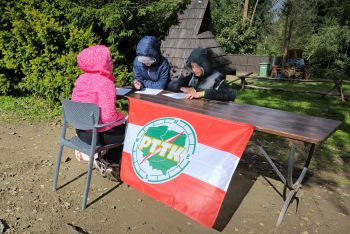 Zakończenie zlotu turystycznego na Maciejowej